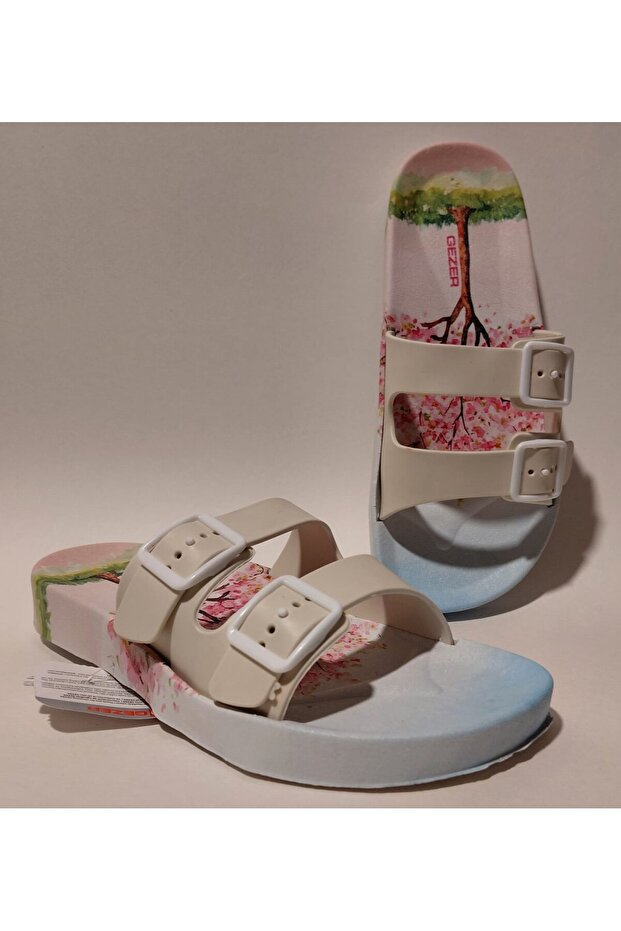 Anatomical Sole Adjustable Buckled Beach, Pool, Balcony, Terrace, Bathroom, Home and Street Slipper