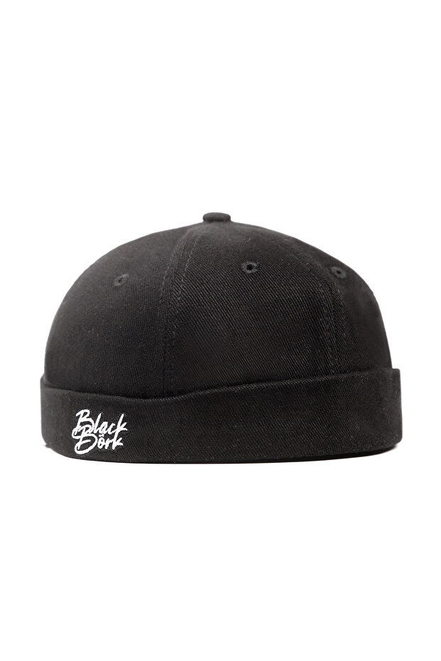Siyah Docker Şapka - 3