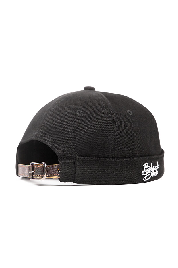 Siyah Docker Şapka - 5