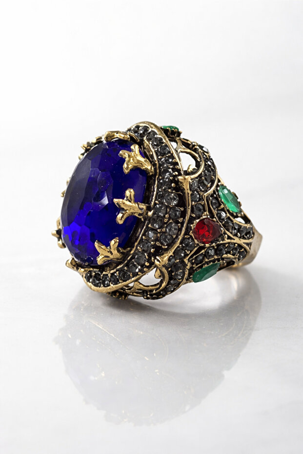 Hürrem Natural Stone Ring - 2