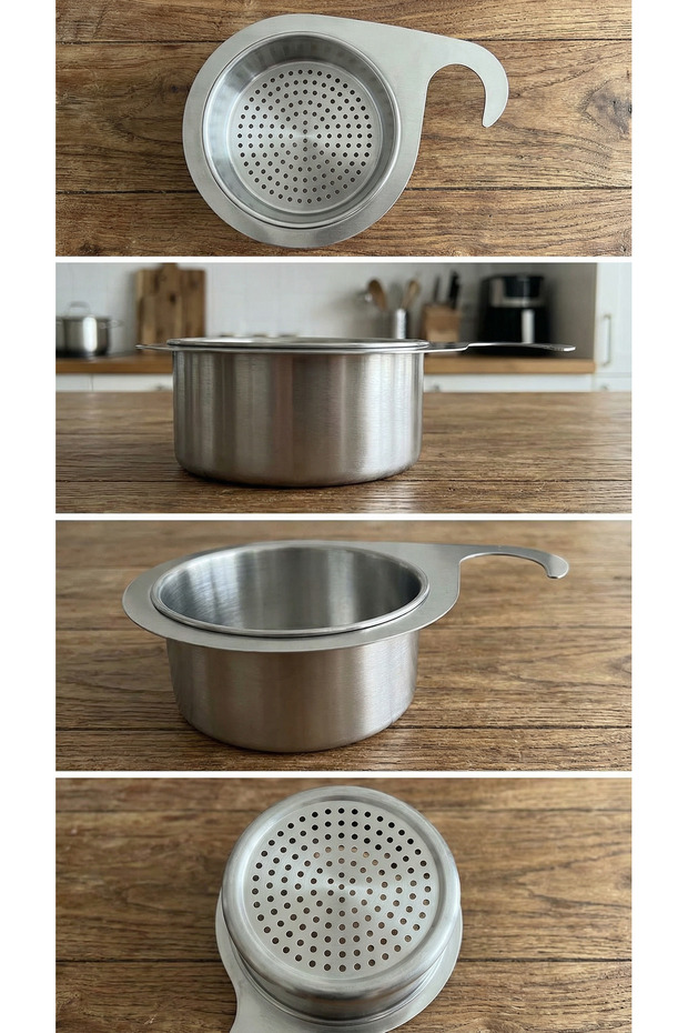 Paslanmaz Lavabo Drenaj Sepeti - 2