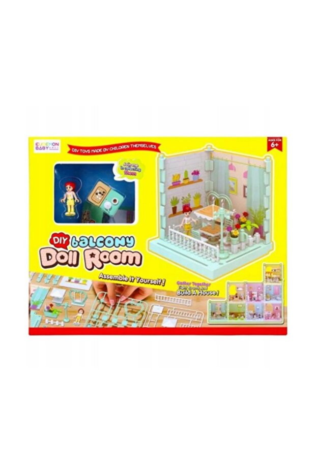 Jucarie set blocuri pentru constructie 482596, balcon - 1