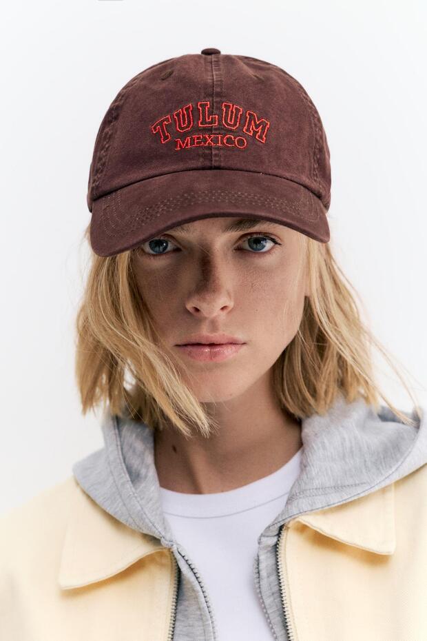 Tulum Meksika grafik şapka - 5