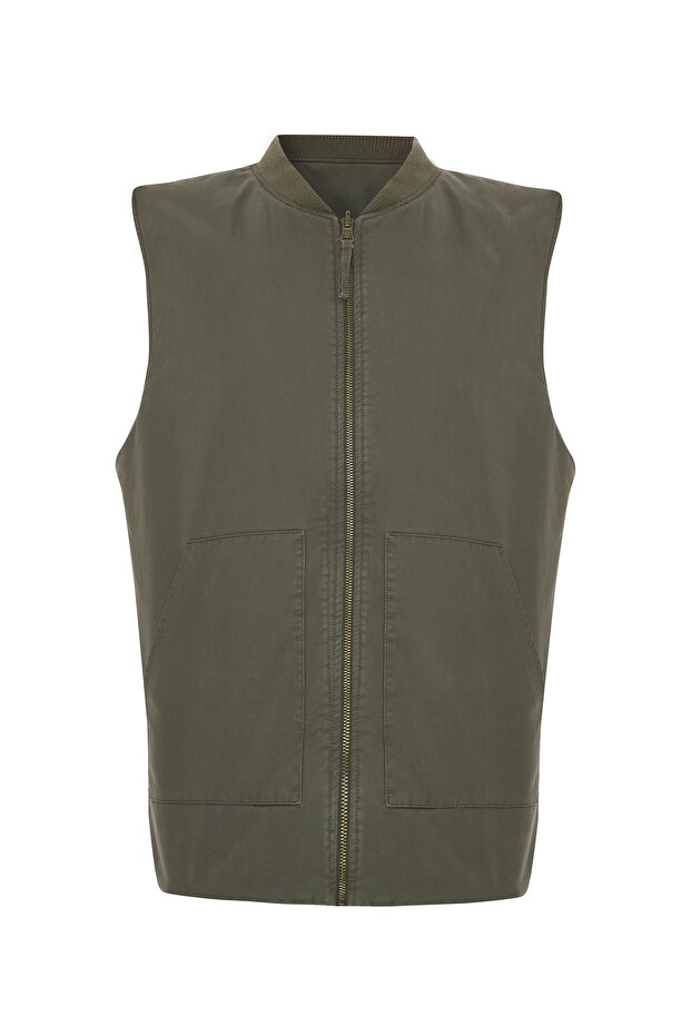 ÇİFT TARAFLI KAPİTONELİ YELEK - 7