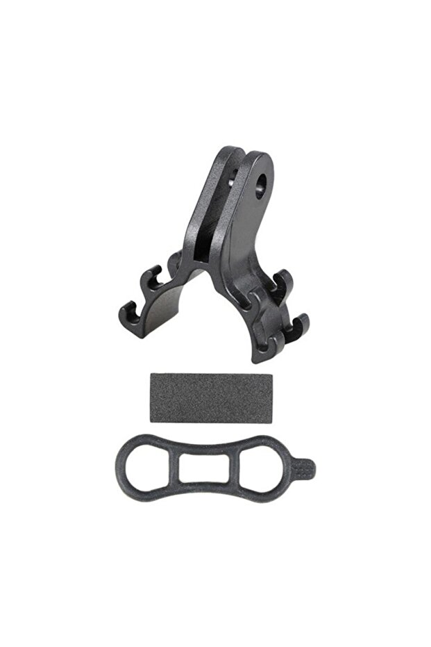 Cycling black color Bike Handlebar Clip Flashlight Holder Bicycle LED Stand Bracket Plastic Head Fro