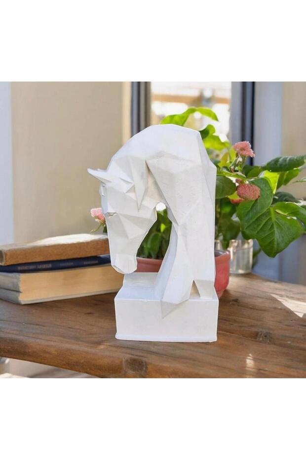 Decorative Book Holder with Cubit Horse Figurine
