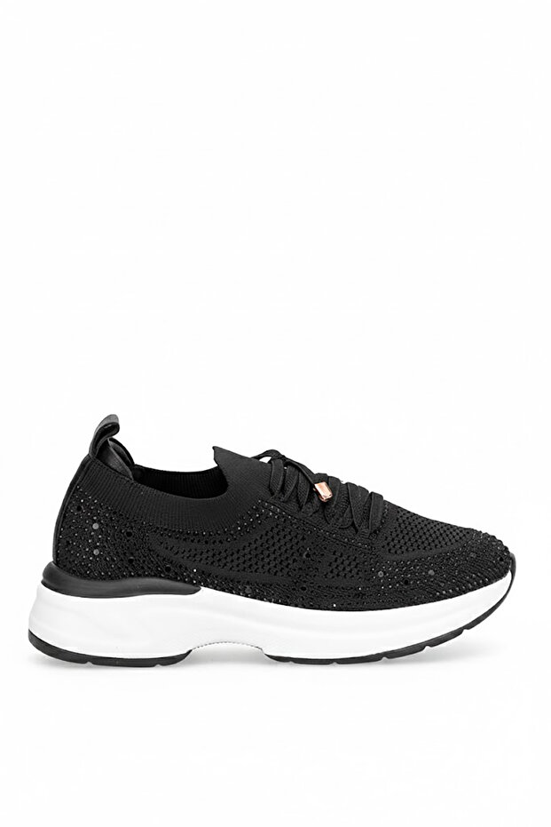 26Y308-2 Women's Stone Walking Shoes Black