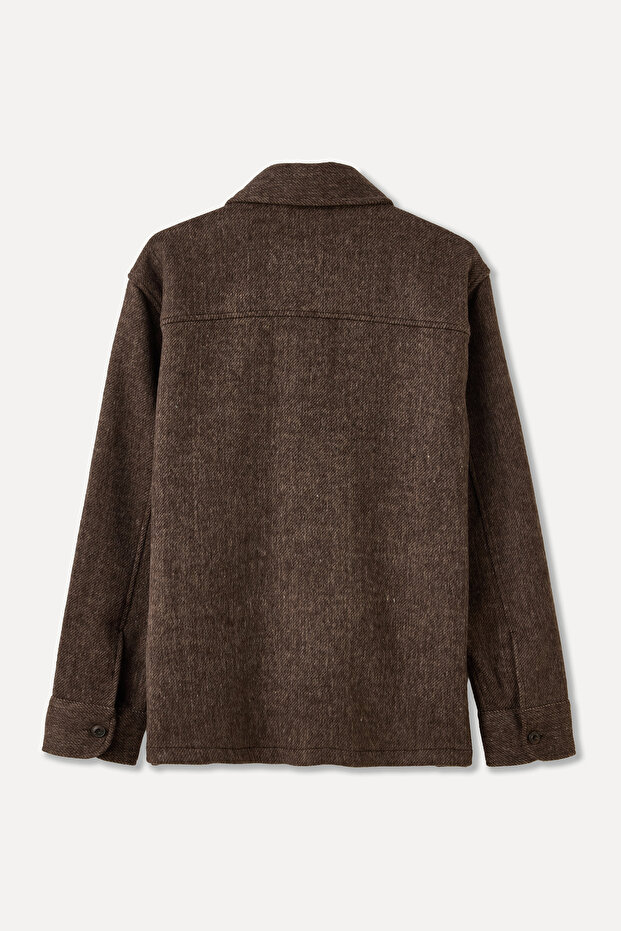 DÜĞMELİ GÖMLEK CEKET - 5