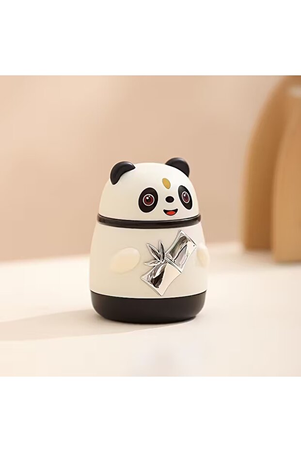 black 2026 New Auto Pop-Up Toothpick Holder: Panda Cat Cartoon Design, Creative National Trend Gift