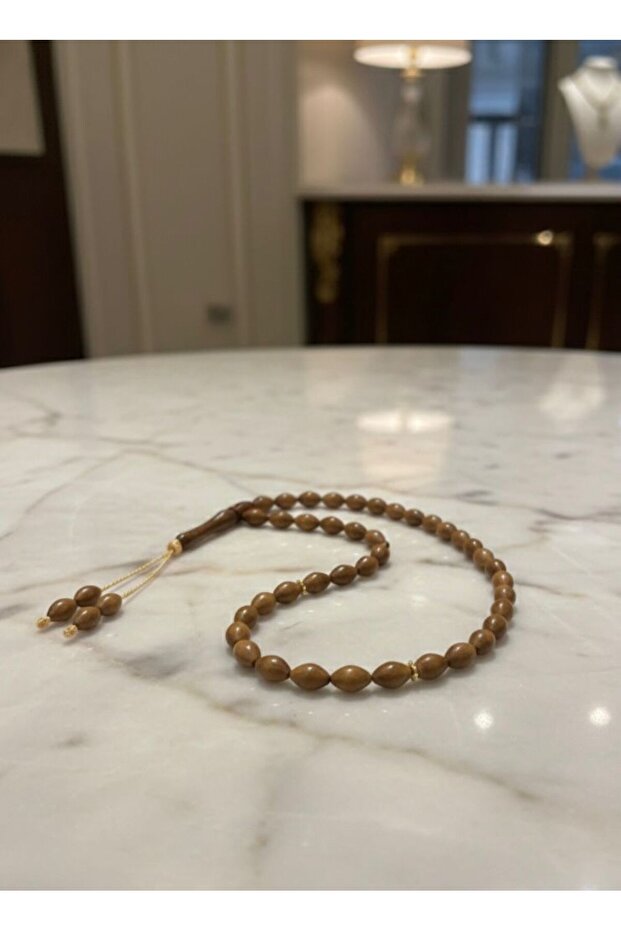 14 Ayar Altın Pullu Kuka Tesbih - 1