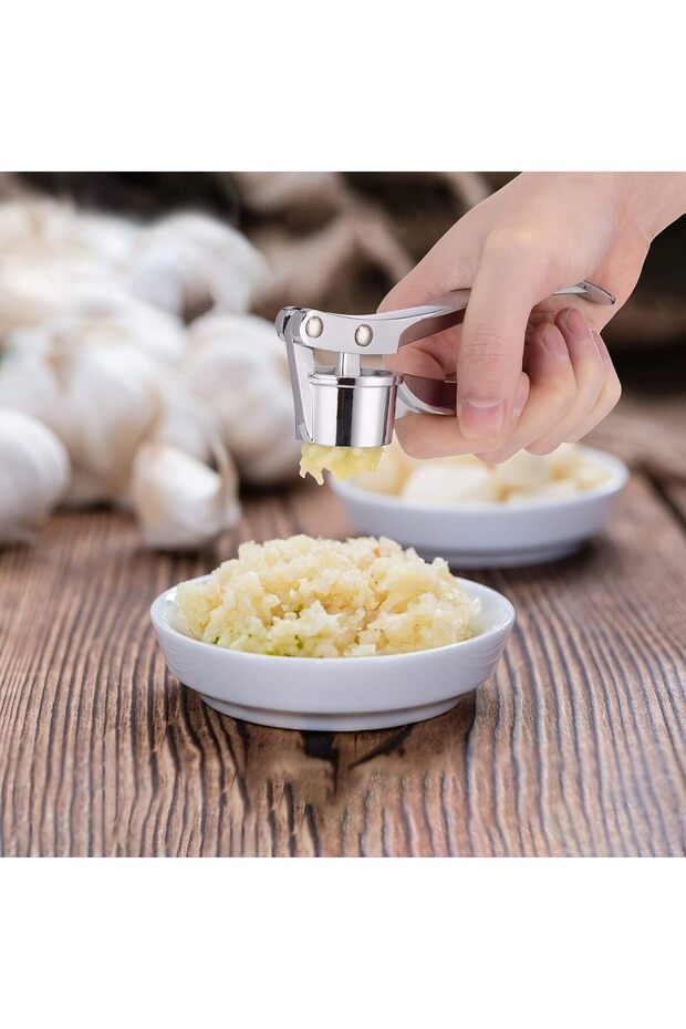 مكبس ثوم احترافي للمطبخ - 4