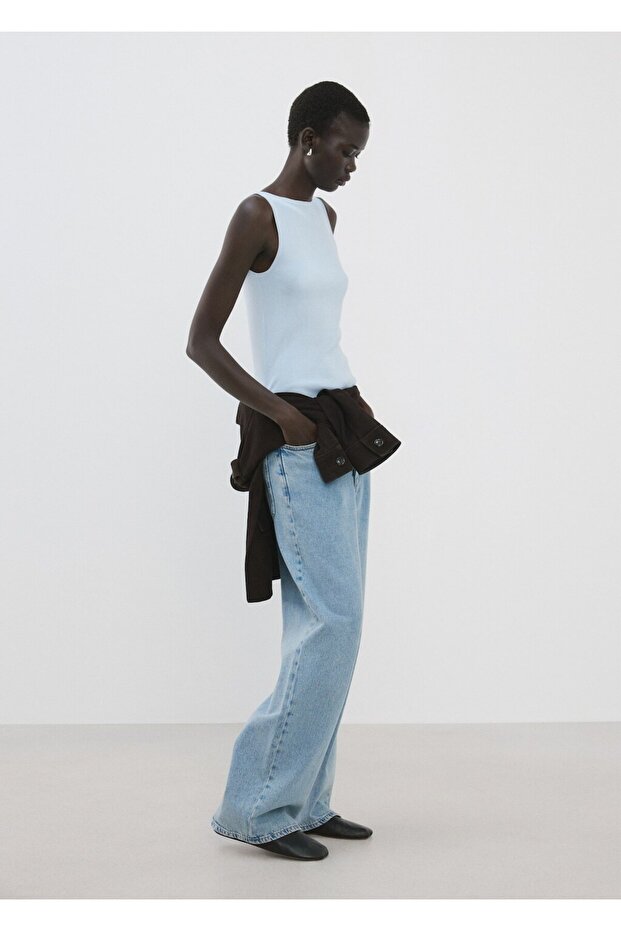 İnce örgü bluz - 2