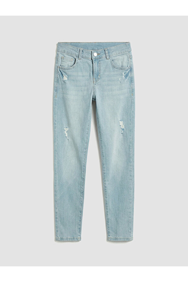 Ripped Detailed Super Skinny Fit Boys' Jeans