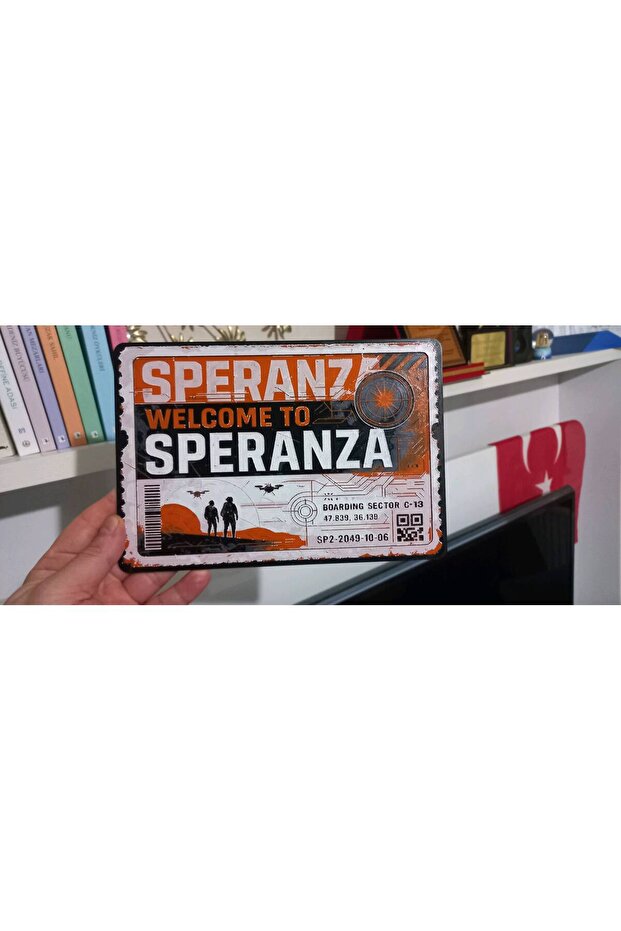 ARC RAIDERS “Speranza” 3D Duvar Dekoru - 1