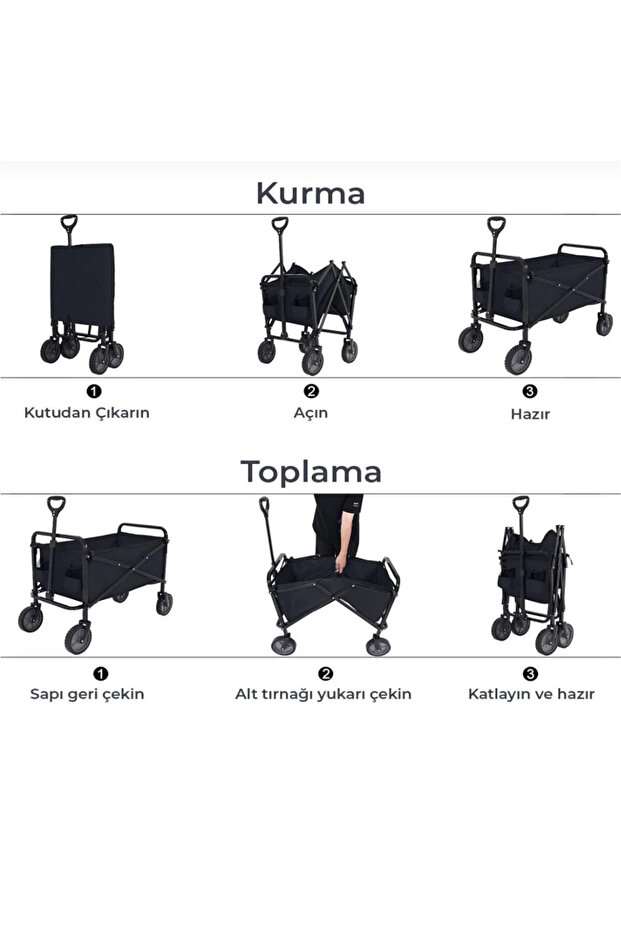 عربة تخييم قابلة للطي - ليسينا - 4
