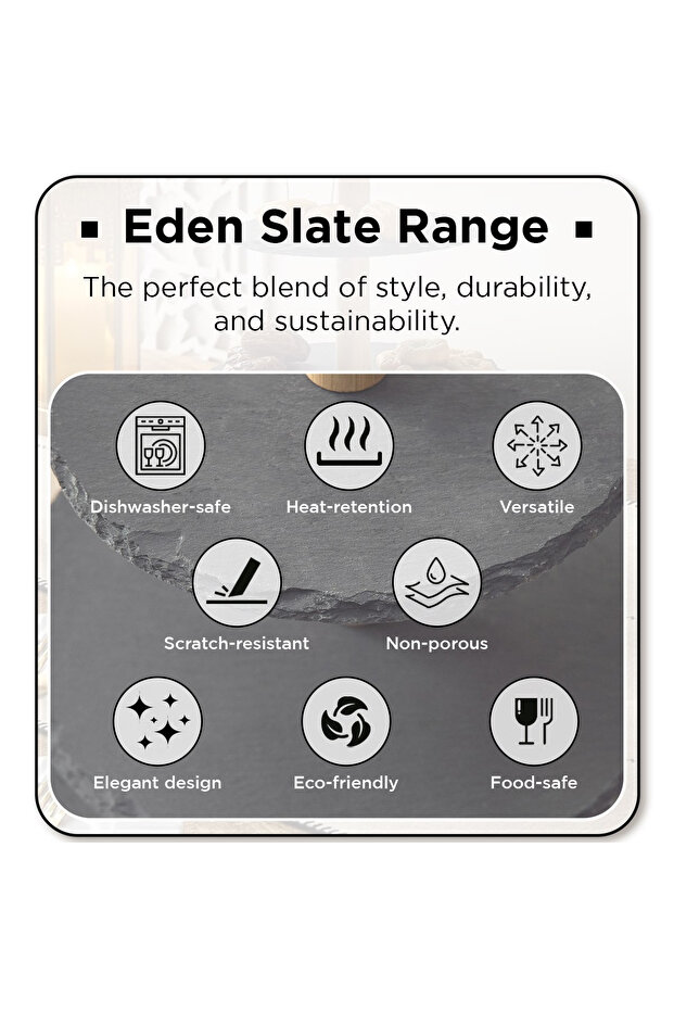 طبق تقديم من حجر إيدن - 4