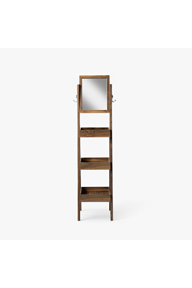 وحدة رفوف تشارلي مع مرآة - 5