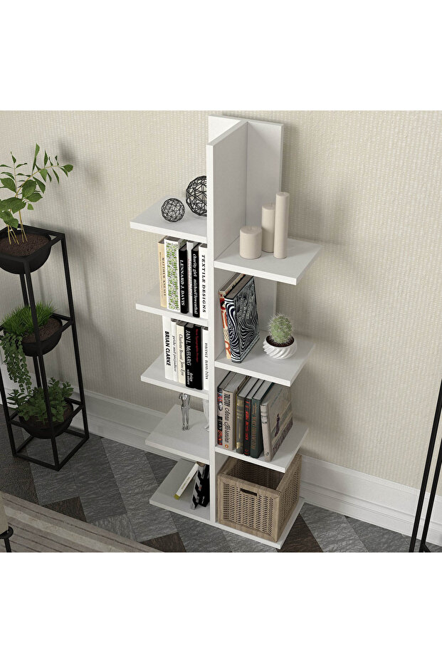 Modulix Casper Linear 7-Tier Bookcase Display Unit - 3