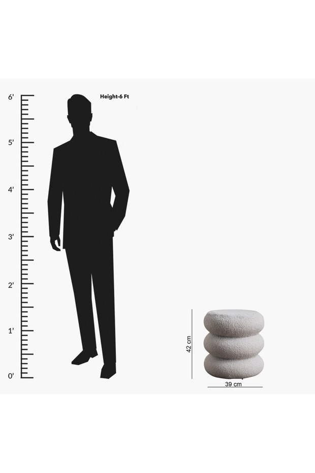 كرسي مارويل المنجد بالحصى - 6