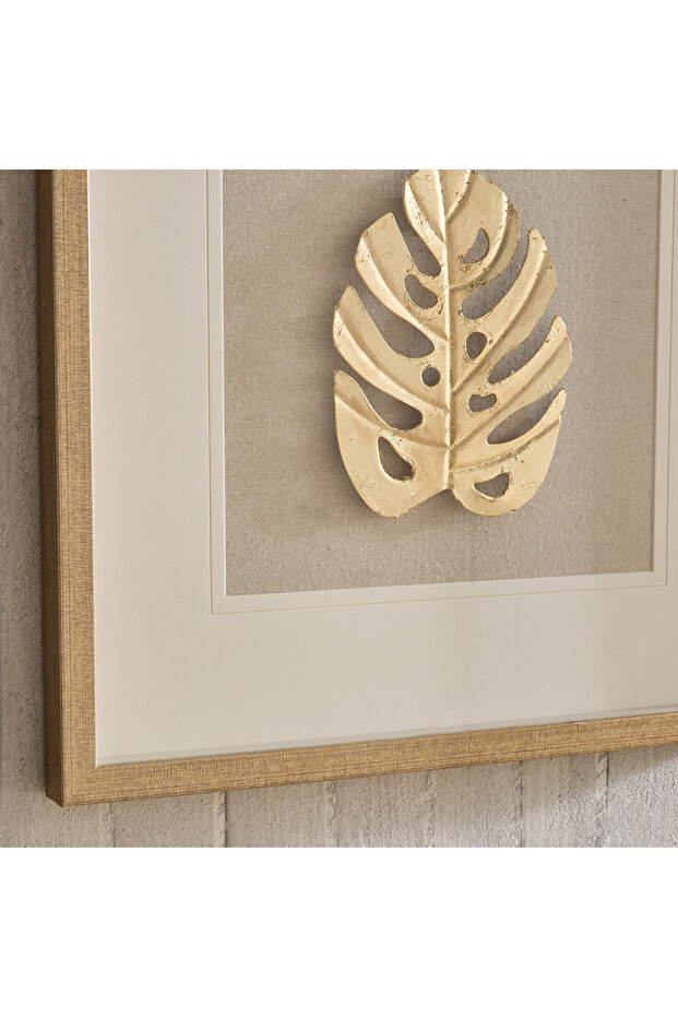 صندوق عرض أوراق أوليفيا مع إطار - 50 × 50 سم - 3