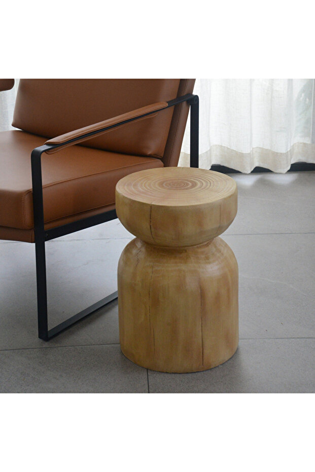 طاولة جانبية من مادة البولي ريزين من دريكس - 3