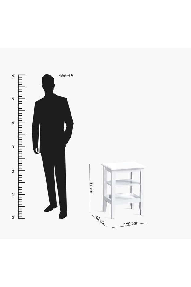 Simpson 2-Tier End Table - 4