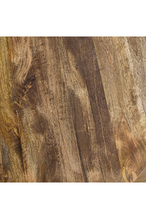 طاولة قهوة مستديرة من الخشب الصلب من فيندرا كلانباي - 3