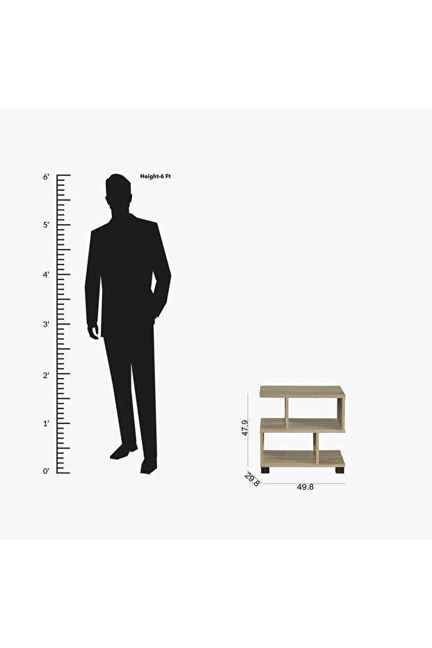 Oasis Multipurpose End Table - 4