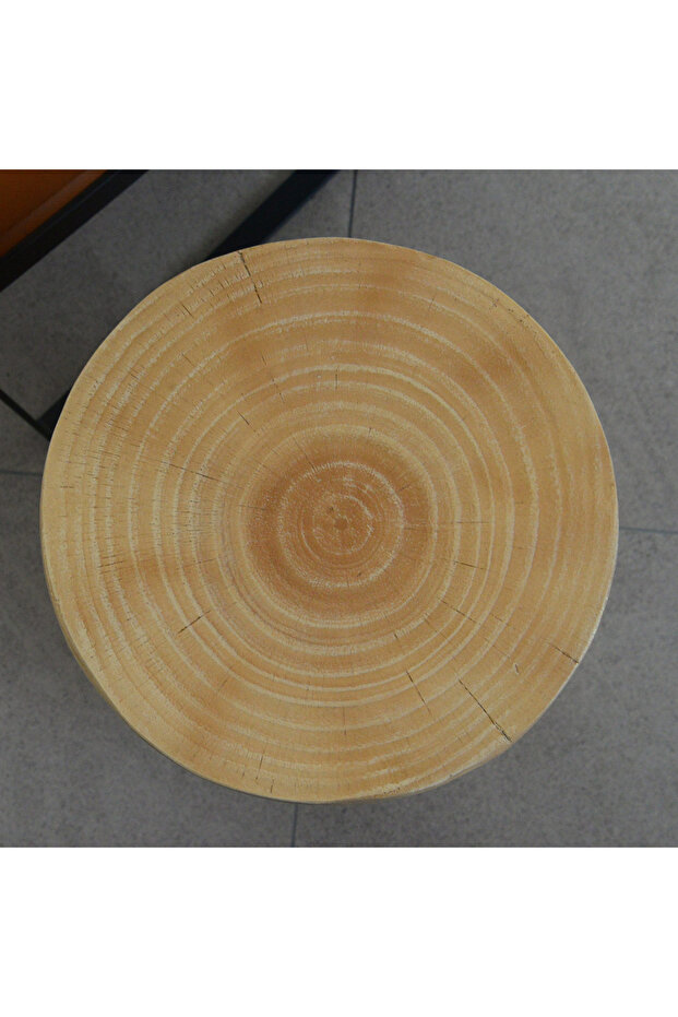 طاولة جانبية من مادة البولي ريزين من دريكس - 4