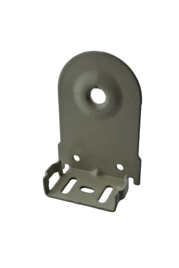 Wide Case Metal Cream Painted Round Hole Foot