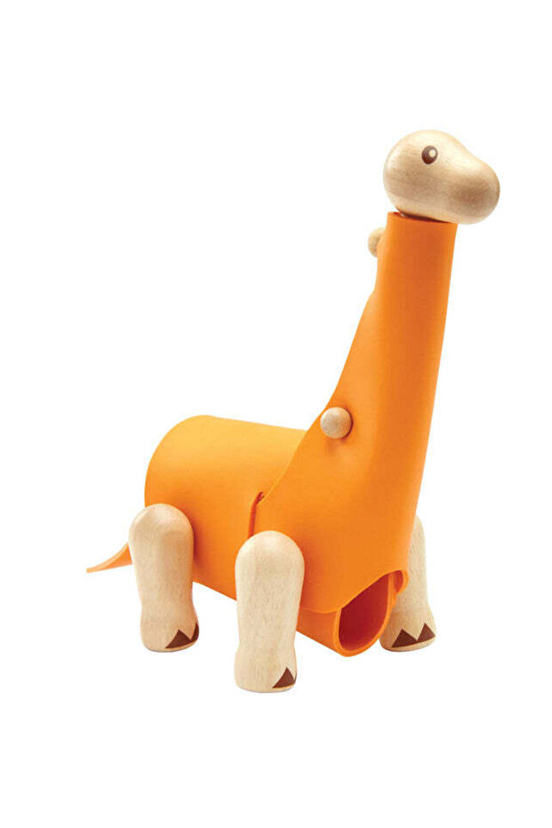 D.I.Y. Brachiosaurus — Wooden Dinosaur Building Toy