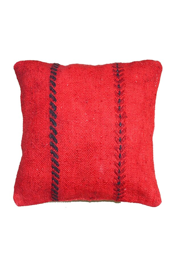 Handwoven Kilim Cushion Cover (39X39 cm)