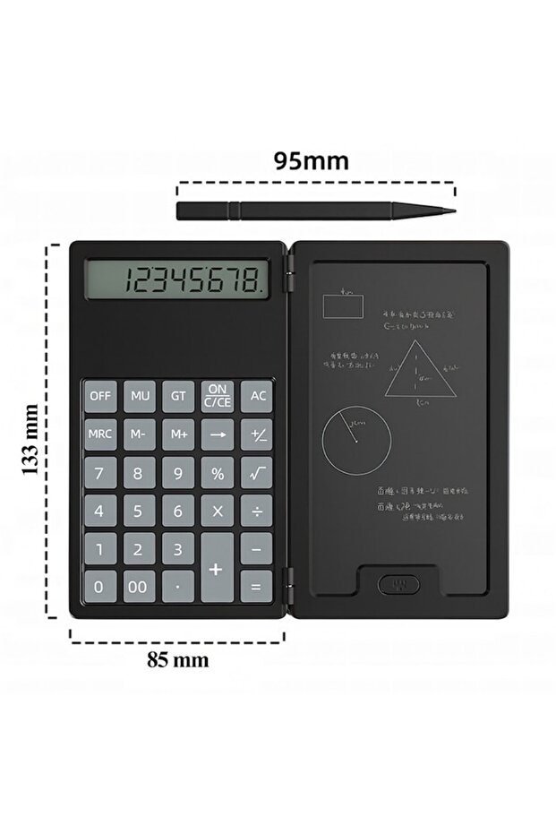 Calculator științific portabil cu blocnotes - 2