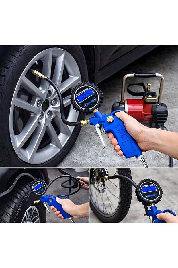 Air Compressor Gun for Inflating/Deflating Tires - 2