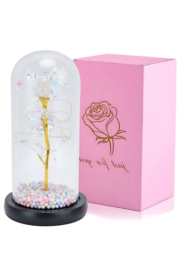 Вечна роза в стъклен купол - 1