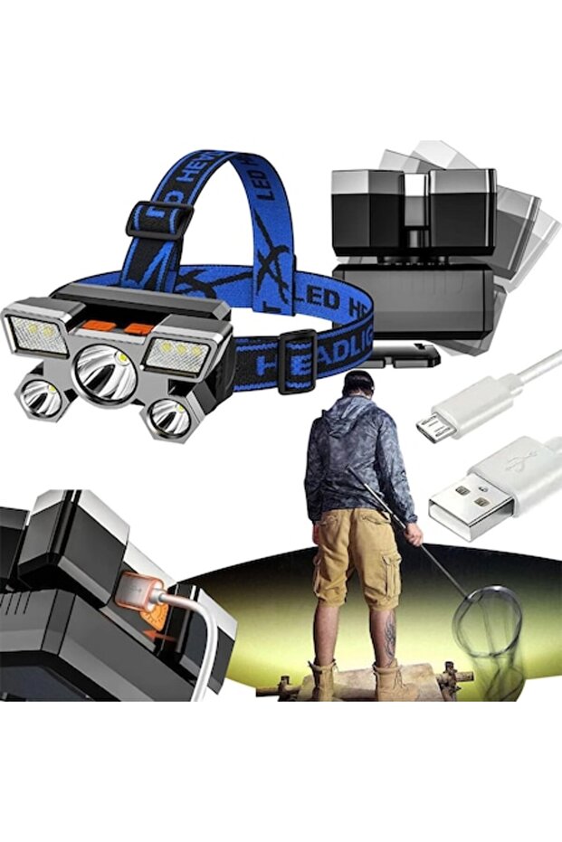 Rechargeable Headlamp - 1