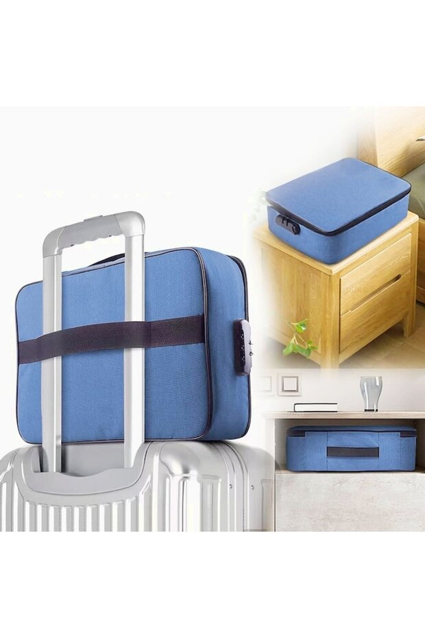 Document Storage Bag with Security Code - 2