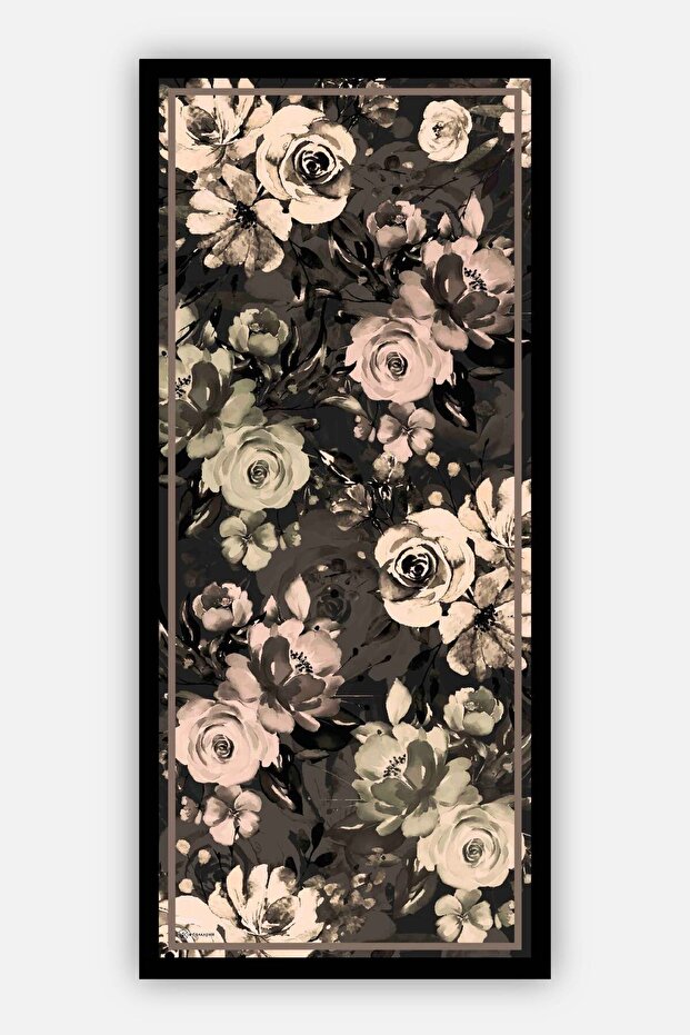 Bloom Desen Bambu Şal - 1