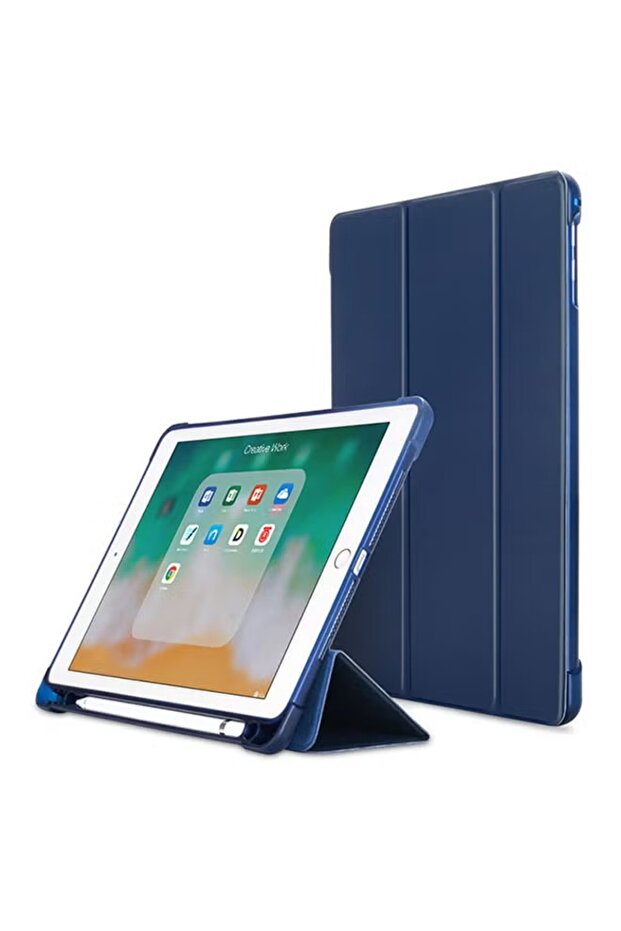 غطاء حماية قلاب لجهاز Apple iPad Pro، 3AIR مقاس 10.5 بوصة، أزرق داكن