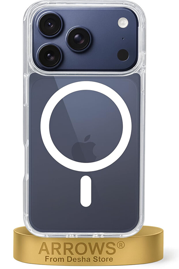 جراب MagSafe الشفاف الواقي لهاتف iPhone 17 Pro Max - 2