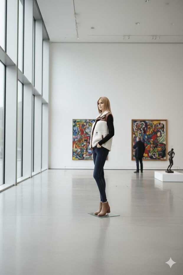 PELUŞ ŞIK YELEK - 2