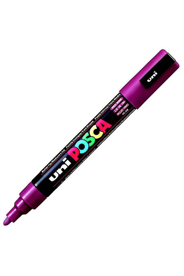 Posca 1.8-2.5 Water-Based Poster Marker Dark Red Pc-5M