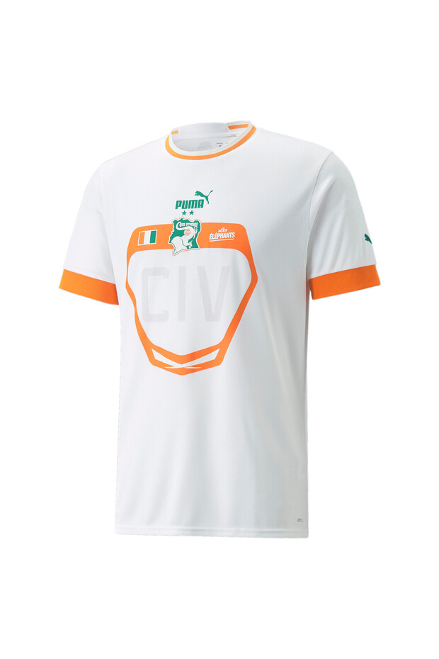 Mens Ivory Coast Away 22/23 Replica Jersey - White