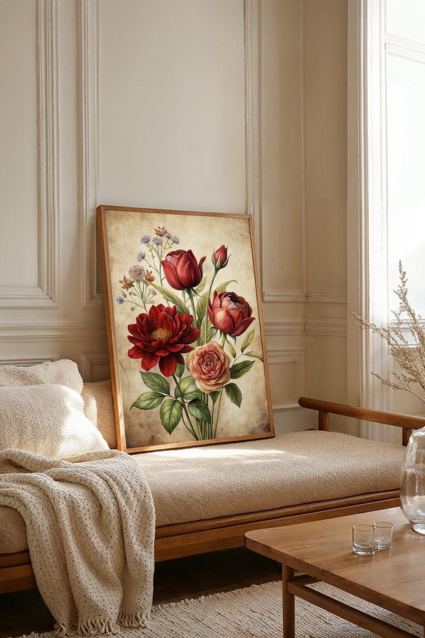 One Piece Wooden Framed Painting Tk2988