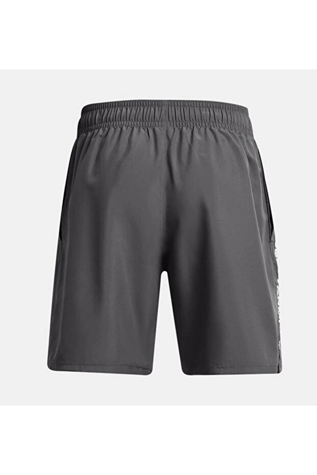 Ua Tech Woven Wordmark Gri Erkek Şort 1383356-025 - 6