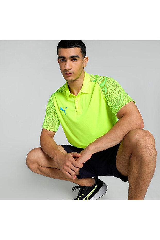 Mens Cricket Teamwear Sublimation Polo - Yellow