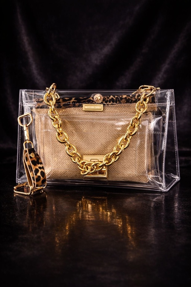 Aura Şeffaf Çanta - 1