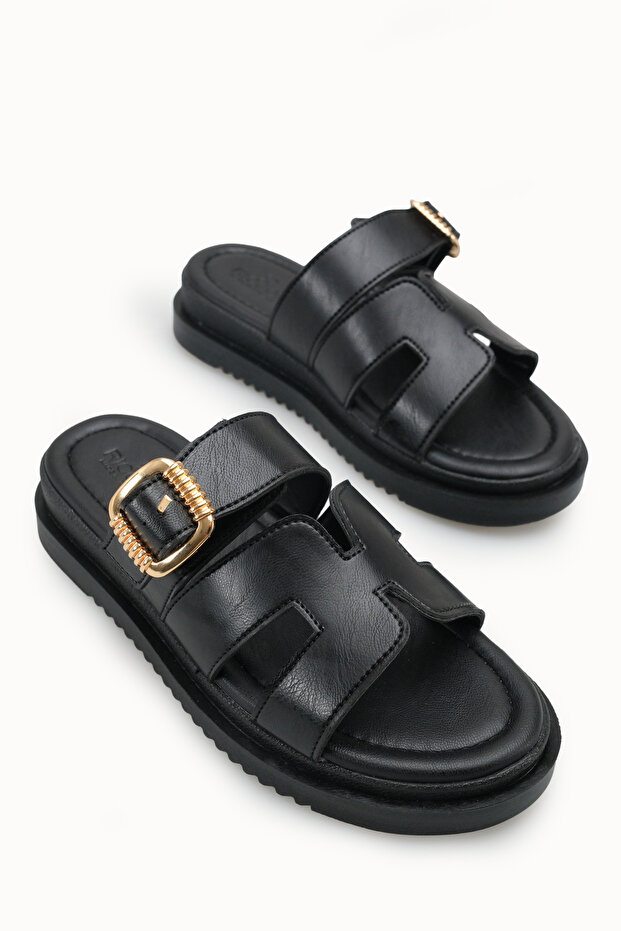Selene Luce Women's Slippers 00120404 Black