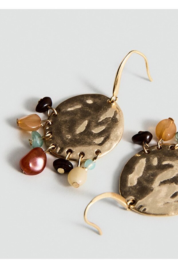 Boncuk uçlu küpe - 1