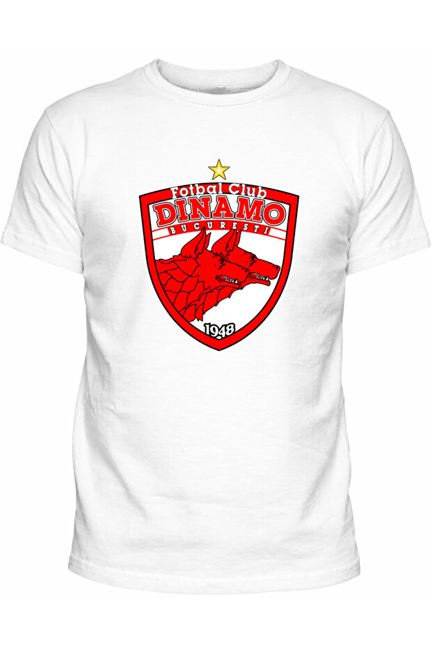 Short-Sleeved D.Bucreş Large Printed Cotton Children's T-Shirt